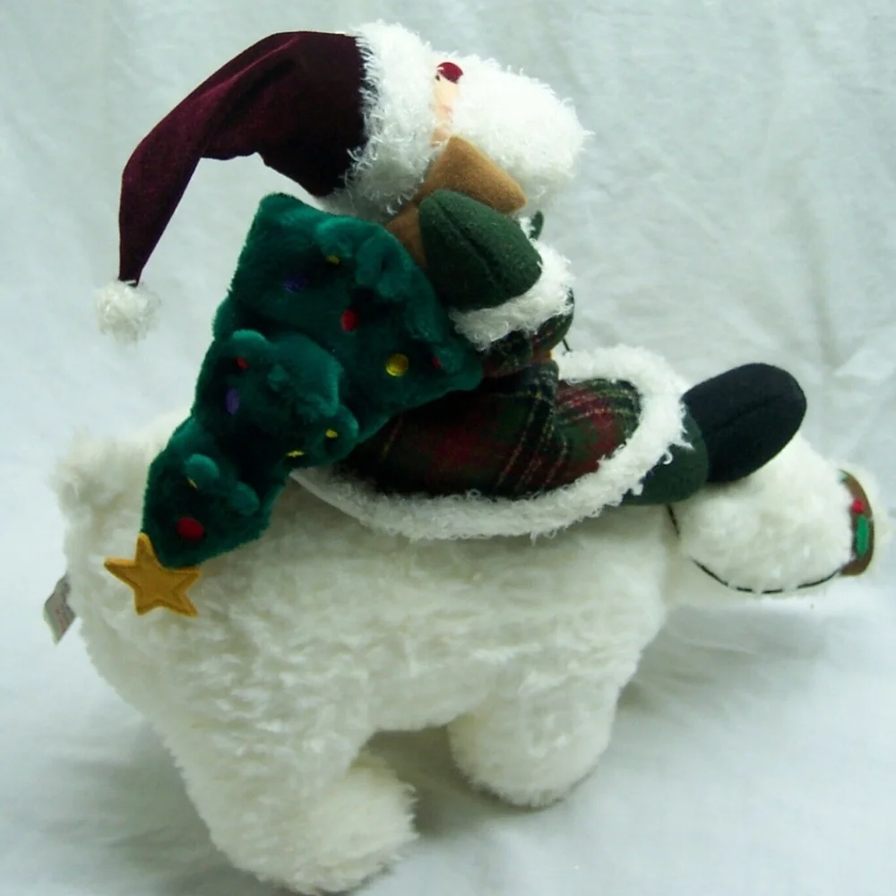 Gund Santa Riding his Polar Bear ☆